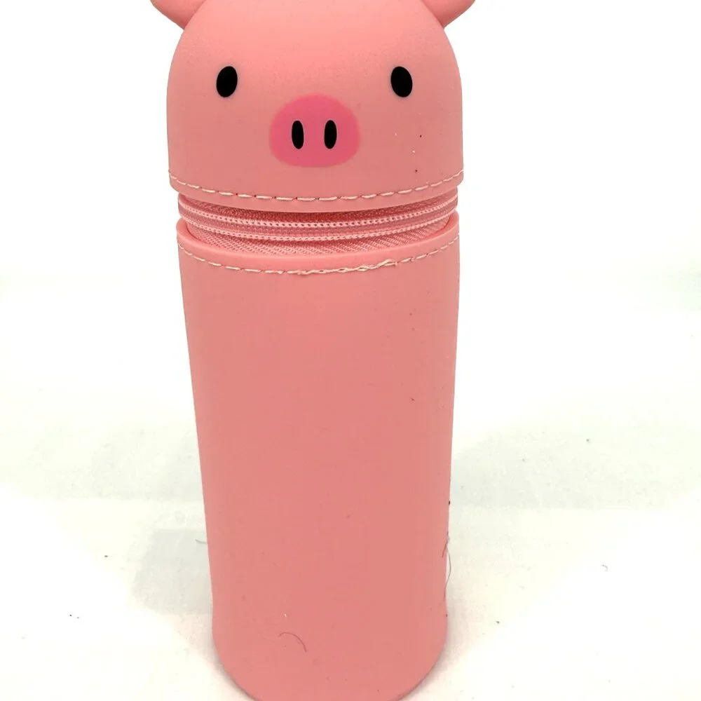 Pig Silicone Pencil Case